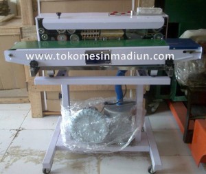 continuous sealer with gas filling | alat pengemas kembung