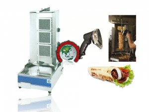alat pemanggang kebab sekaligus pengiris