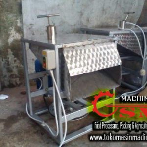 mesin perajang serbaguna segala keripik model horizontal mini image-3199