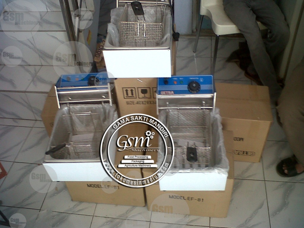 gas deep fryer electric murah TOKO MESIN MADIUN