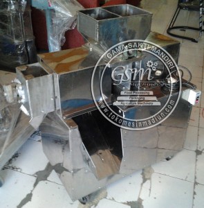 mesin press santan sistem screw full stainless steel