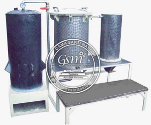 mesin destilasi penghasil minyak astiri sistem boiler di madiun