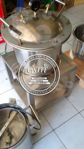 alat presto daging tulang lunak full stainless steel kapasitas 20 kg