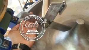 mesin penggiling daging dan mixer adonan bakso diameter 70 cm